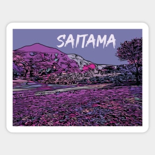Saitama - Japanese City Pop Aesthetic Magnet